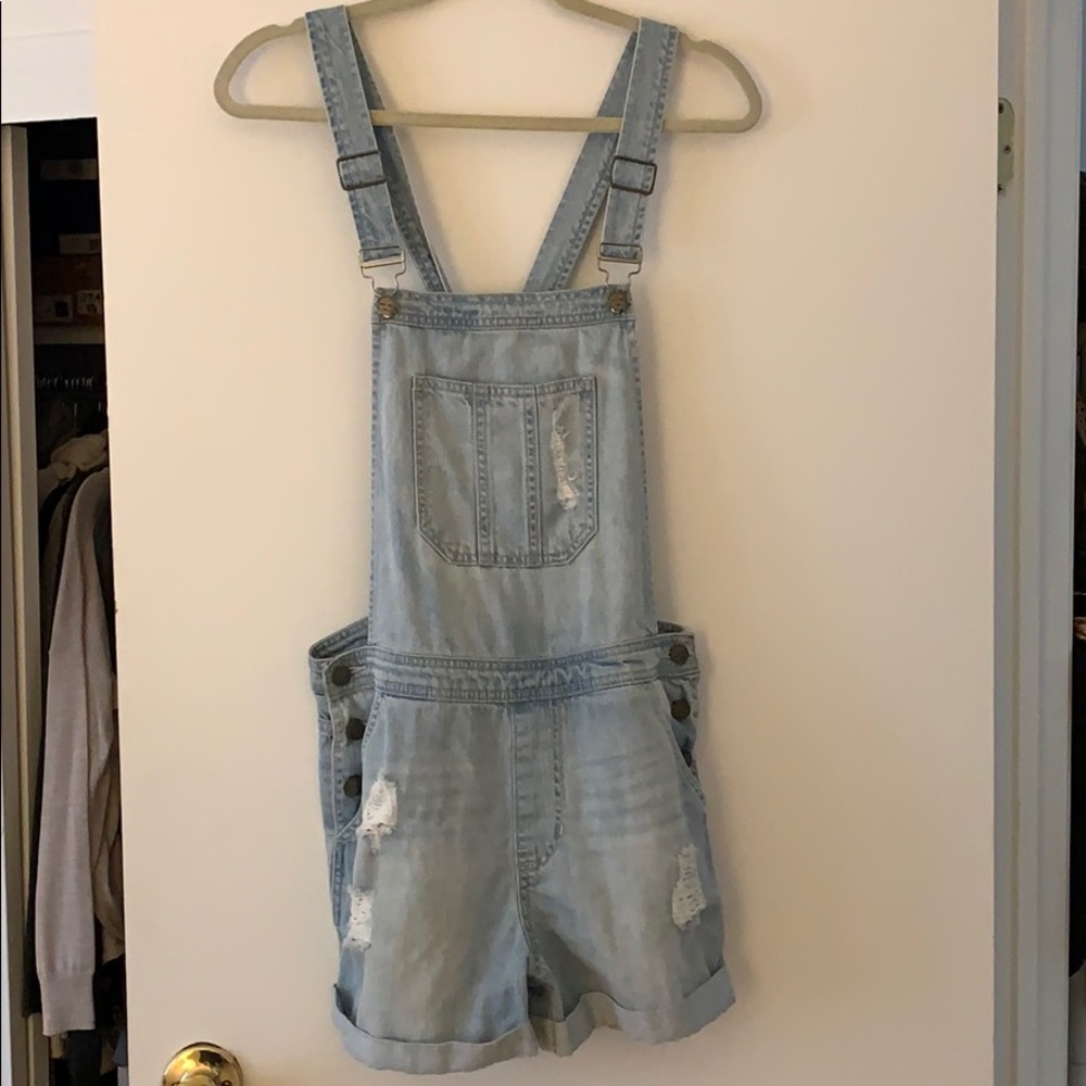 Light Wash Denim Overall - Picture 2 of 7